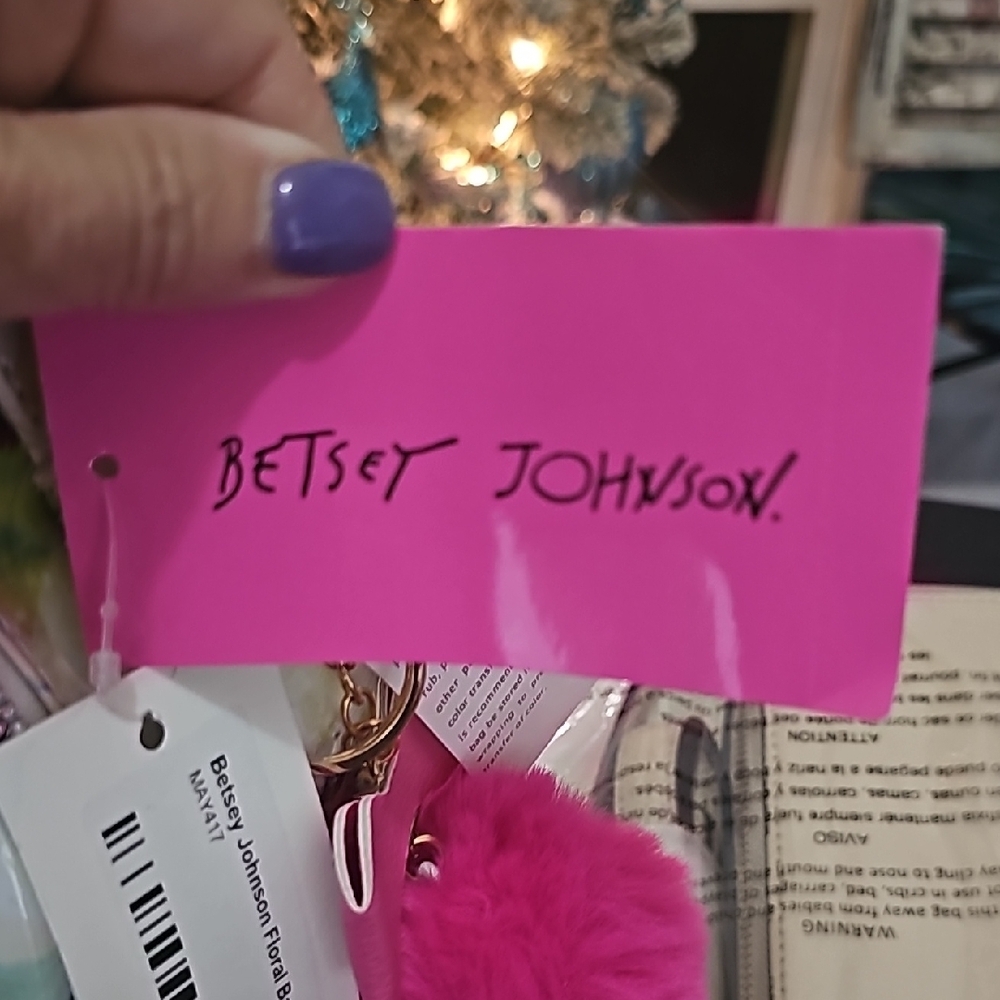 Betsey Johnson  Colorful Dog Face Mini Backpack - Picture 5 of 6